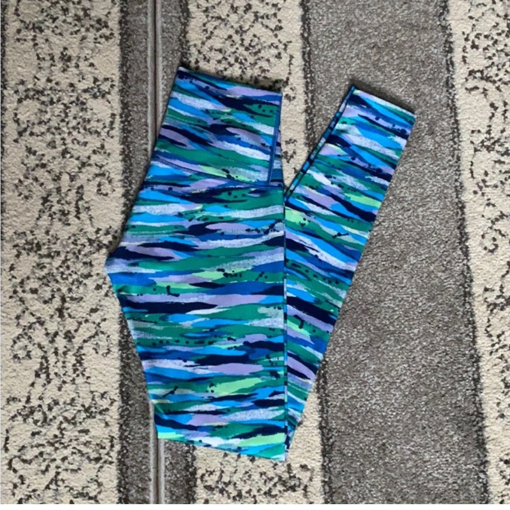 LULULEMON SEVEN WONDERS WUNDERUNDER FULL LENGTH LEGGINGS